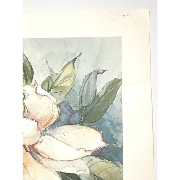 26.5"x21" Ltd Ed Signed Numbered Print MAGNOLIA by BARBARA MOCK 1986 Somerset - Picture 4 of 7